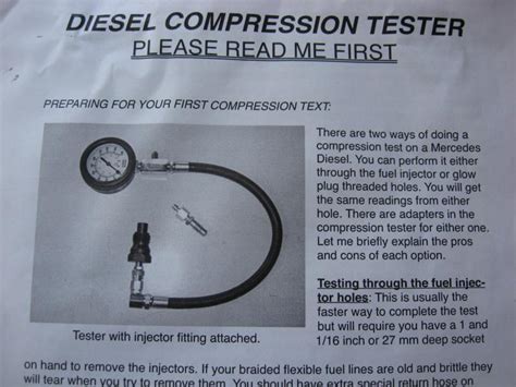 mercedessource compression test|om617 compression test results .